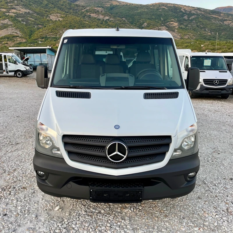 Mercedes-Benz Sprinter ЛИЗИНГ!!! 9 Местен КЛИМА-ПЕЧКА, снимка 3 - Бусове и автобуси - 47895722