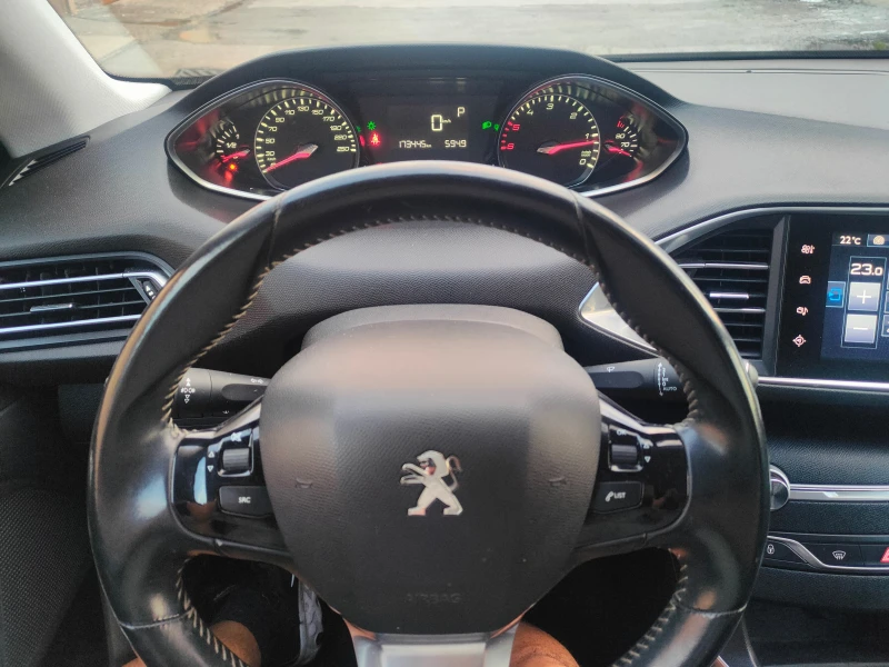 Peugeot 308 Allure/Keyless/Auto/EURO6, снимка 10 - Автомобили и джипове - 47553625