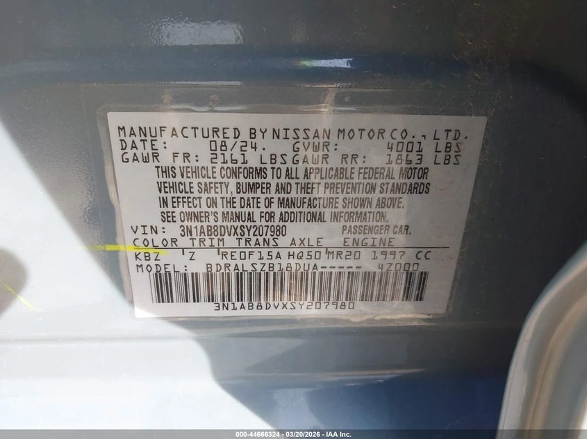 Nissan Sentra 2.0l Sr, снимка 9 - Автомобили и джипове - 54462678