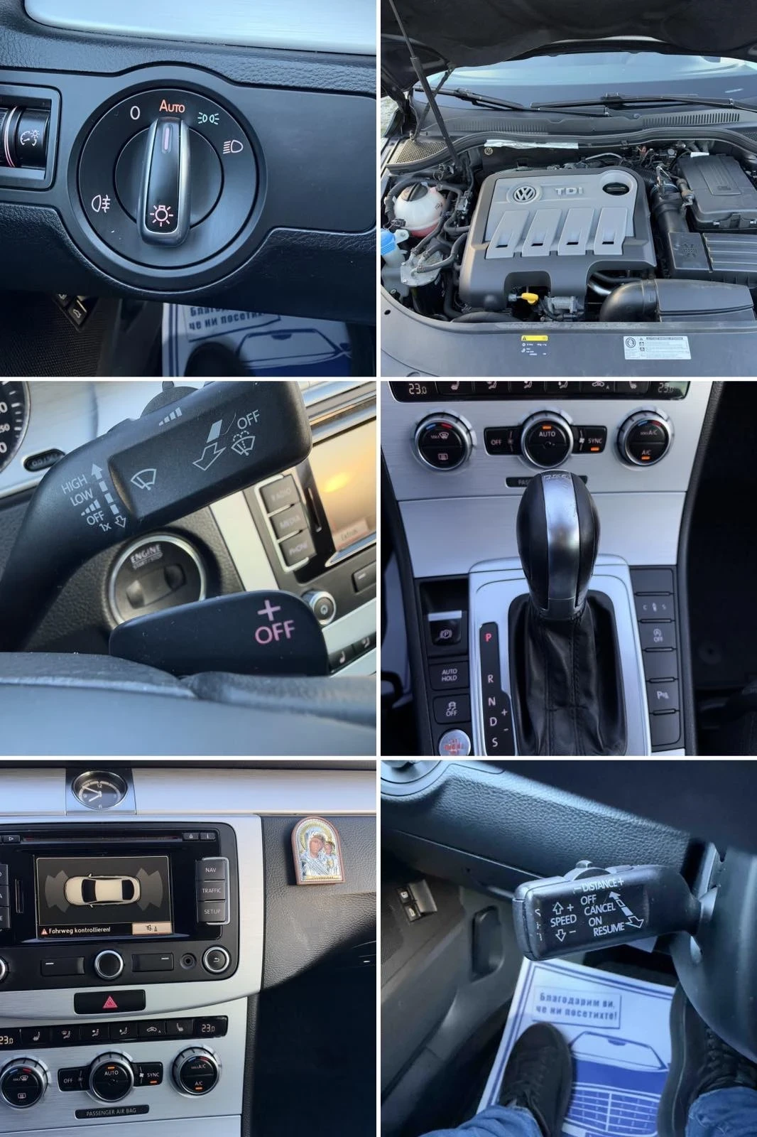 VW CC 2.0 TDI АВТОМАТ 177 к.с. ЕВРО 5, снимка 17 - Автомобили и джипове - 56316264