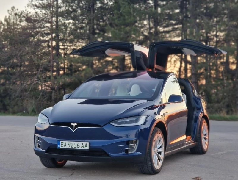 Tesla Model X X75D с Гаранция, снимка 2 - Автомобили и джипове - 47731851