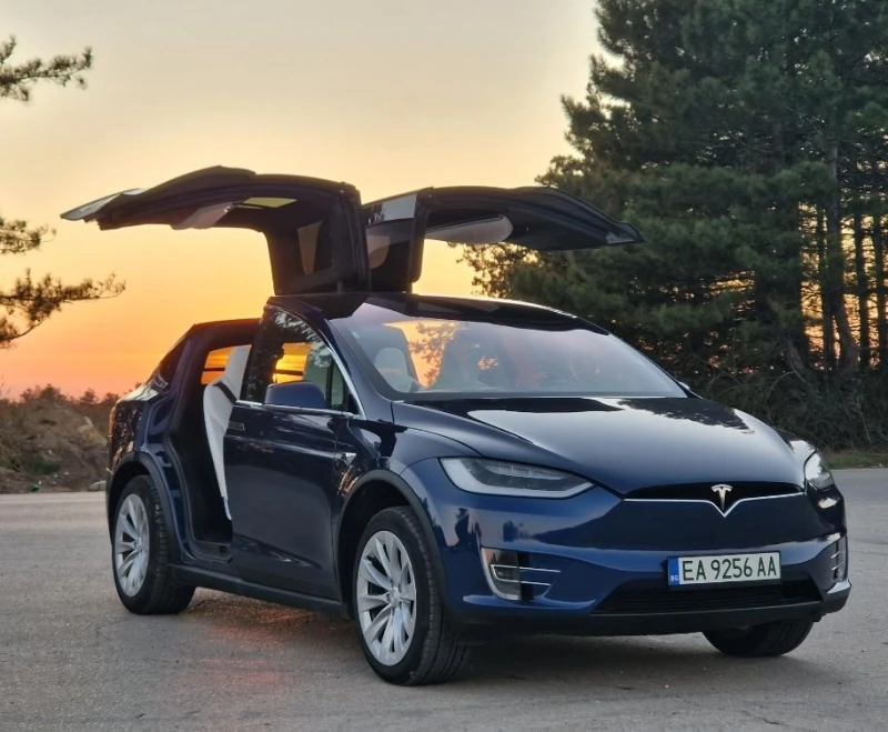 Tesla Model X X75D с Гаранция, снимка 10 - Автомобили и джипове - 47731851