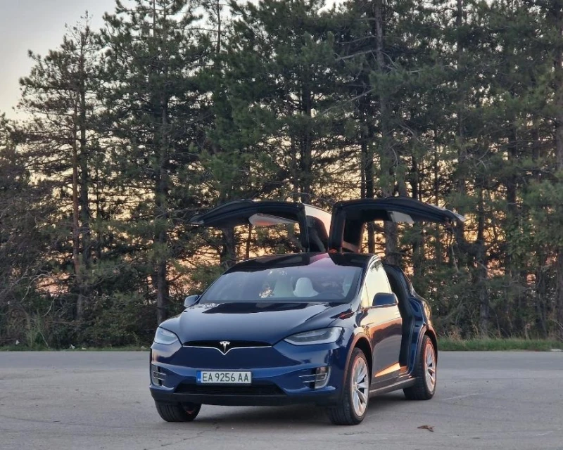 Tesla Model X X75D с Гаранция, снимка 11 - Автомобили и джипове - 47731851