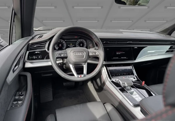 Audi Q7 55 TFSIe Quattro = S-line = Гаранция, снимка 8 - Автомобили и джипове - 56199393