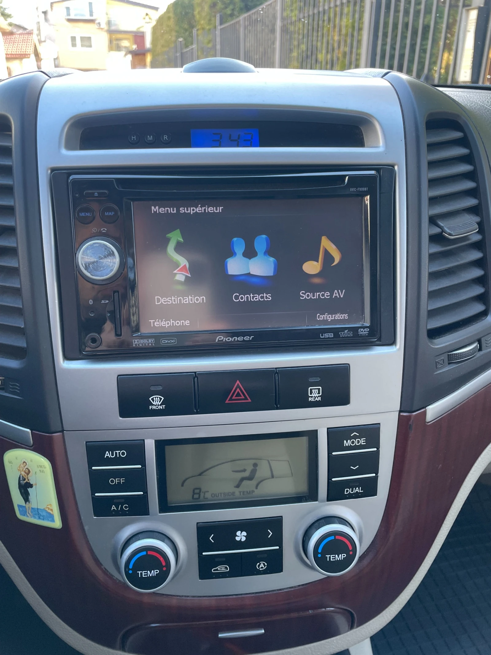 Hyundai Santa fe 2.2 CRDI, снимка 11 - Автомобили и джипове - 53828850