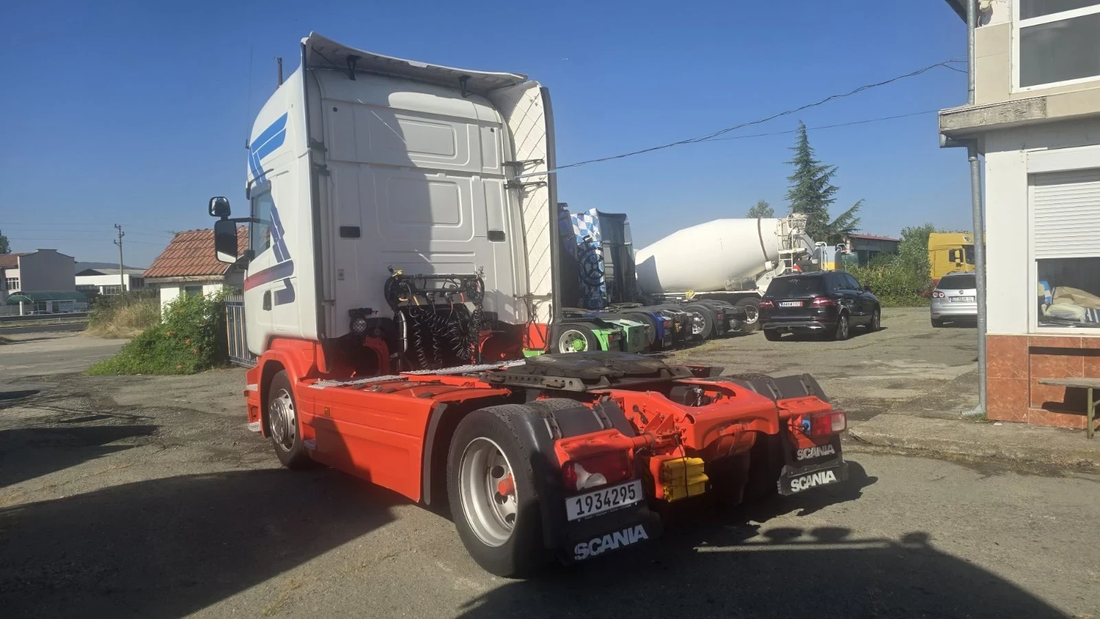 Scania R 450 Евро 6 / мега / вдигащ лафет /, снимка 6 - Камиони - 55645629