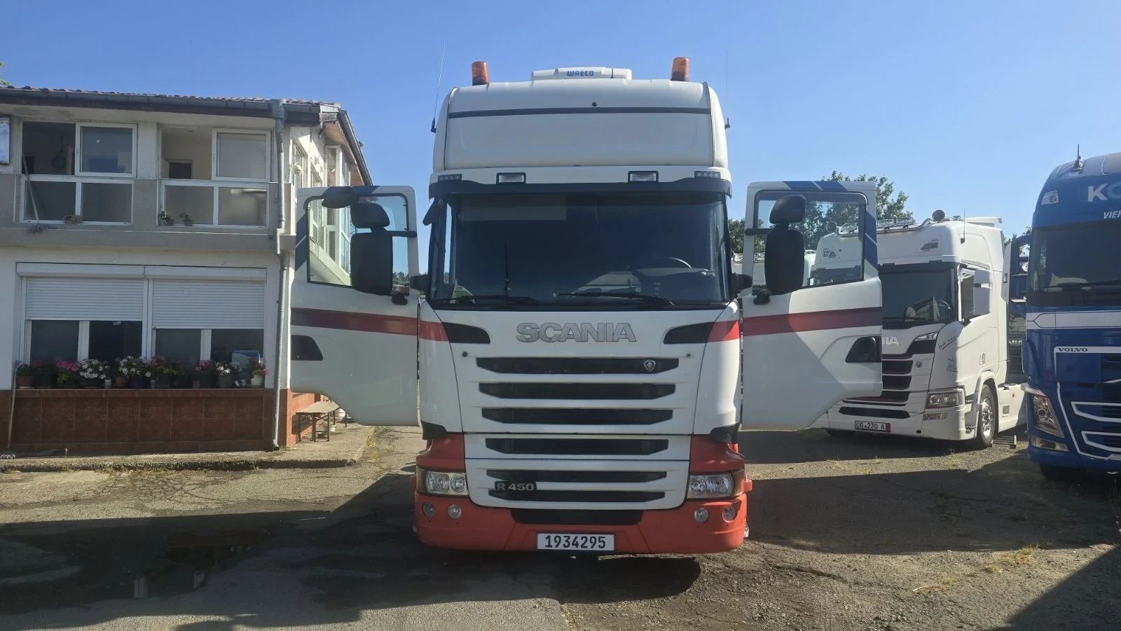 Scania R 450 Евро 6 / мега / вдигащ лафет /, снимка 3 - Камиони - 55645629