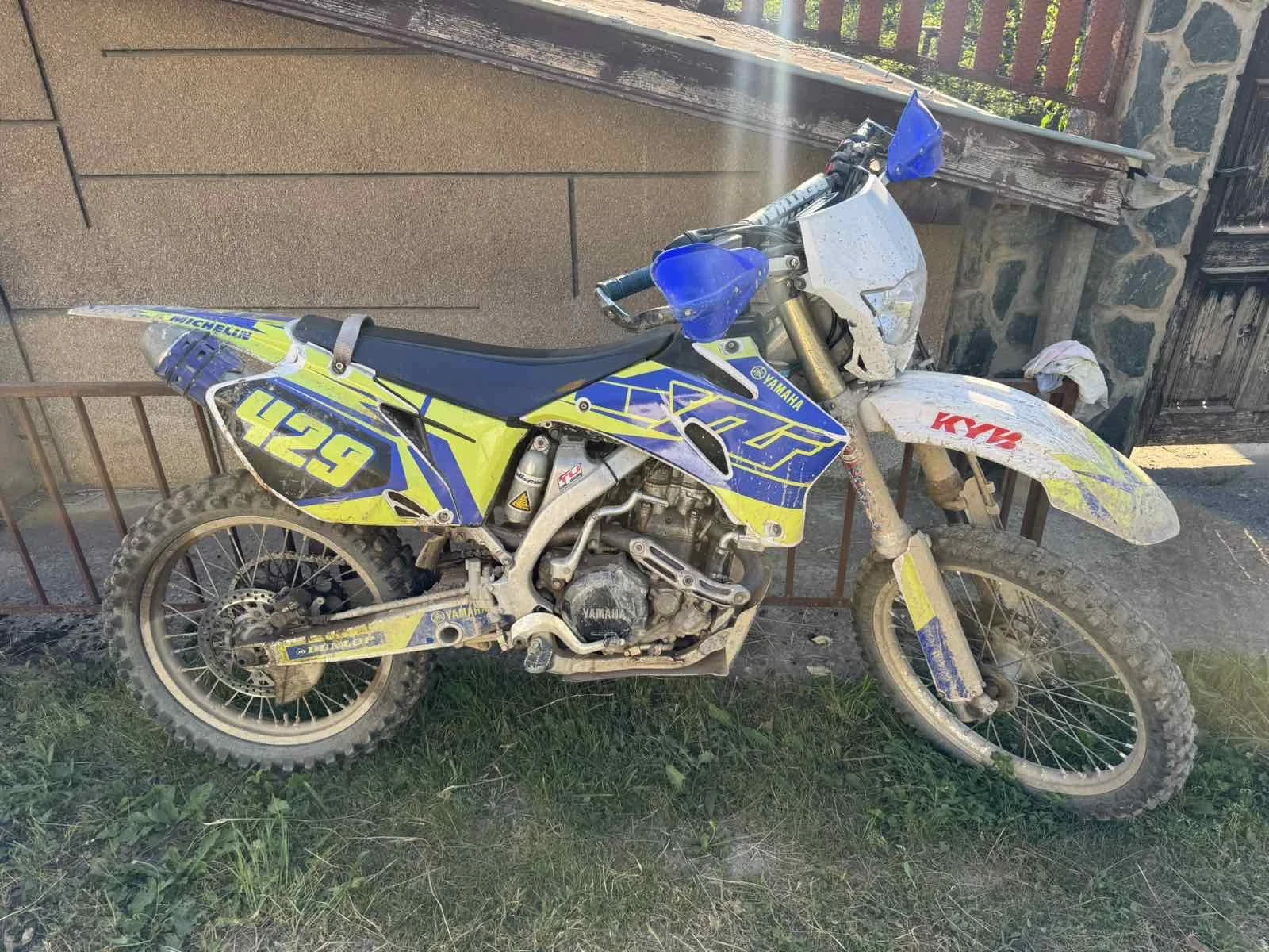 Yamaha Wr 450f НЕ ПАЛИ! БЕЗ ДОКУМЕНТИ, снимка 5 - Мотоциклети и мототехника - 54659604