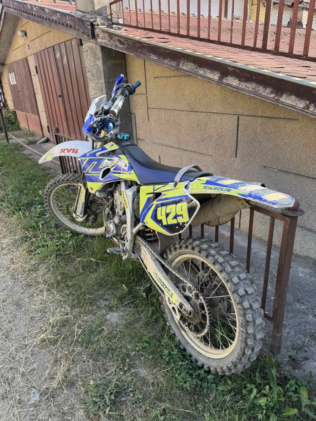 Yamaha Wr 450f НЕ ПАЛИ! БЕЗ ДОКУМЕНТИ, снимка 2 - Мотоциклети и мототехника - 54659604