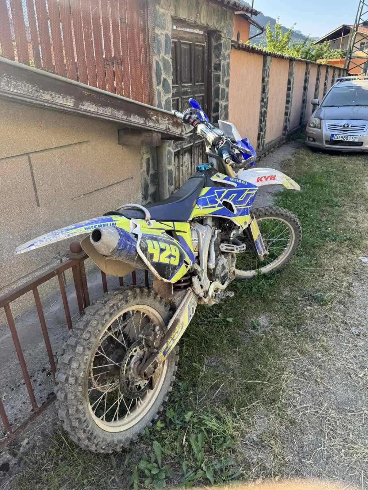 Yamaha Wr 450f НЕ ПАЛИ! БЕЗ ДОКУМЕНТИ, снимка 6 - Мотоциклети и мототехника - 54659604