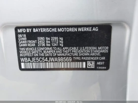 BMW 540 3.0L I-6 DI, DOHC, VVT, TURBO, 335HP Rear Wheel, снимка 15