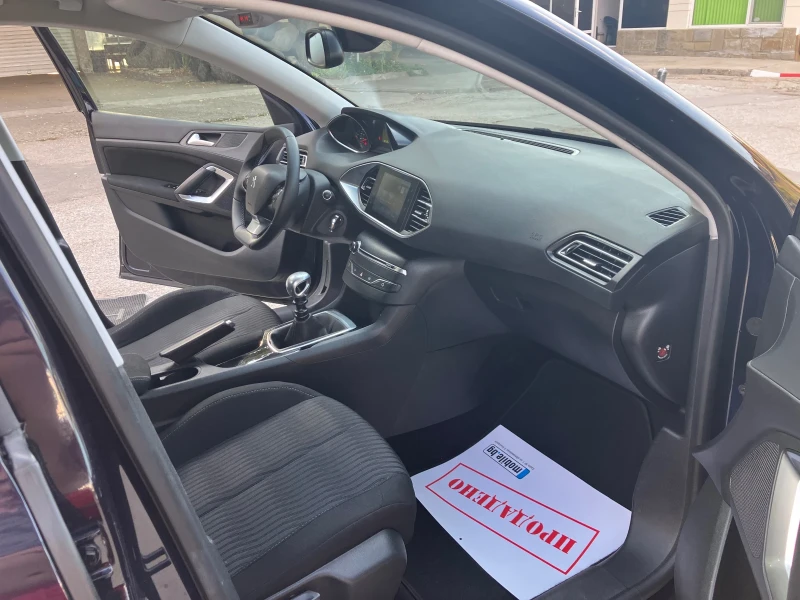 Peugeot 308 1.6HDI-115кс-6ск, снимка 11 - Автомобили и джипове - 51265727