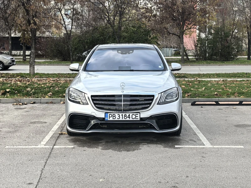 Mercedes-Benz S 560 AMG, LONG, МАСАЖ, BURMESTER, 360, снимка 2 - Автомобили и джипове - 52593461