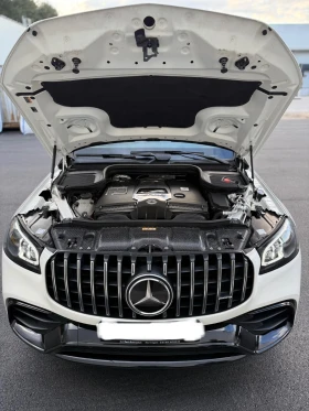 Mercedes-Benz GLS 63 AMG GERMANY! Night Pack Вакум 4D-Burmester Pano Лизинг, снимка 11