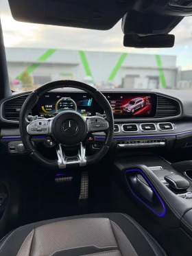 Mercedes-Benz GLS 63 AMG GERMANY! Night Pack Вакум 4D-Burmester Pano Лизинг, снимка 16
