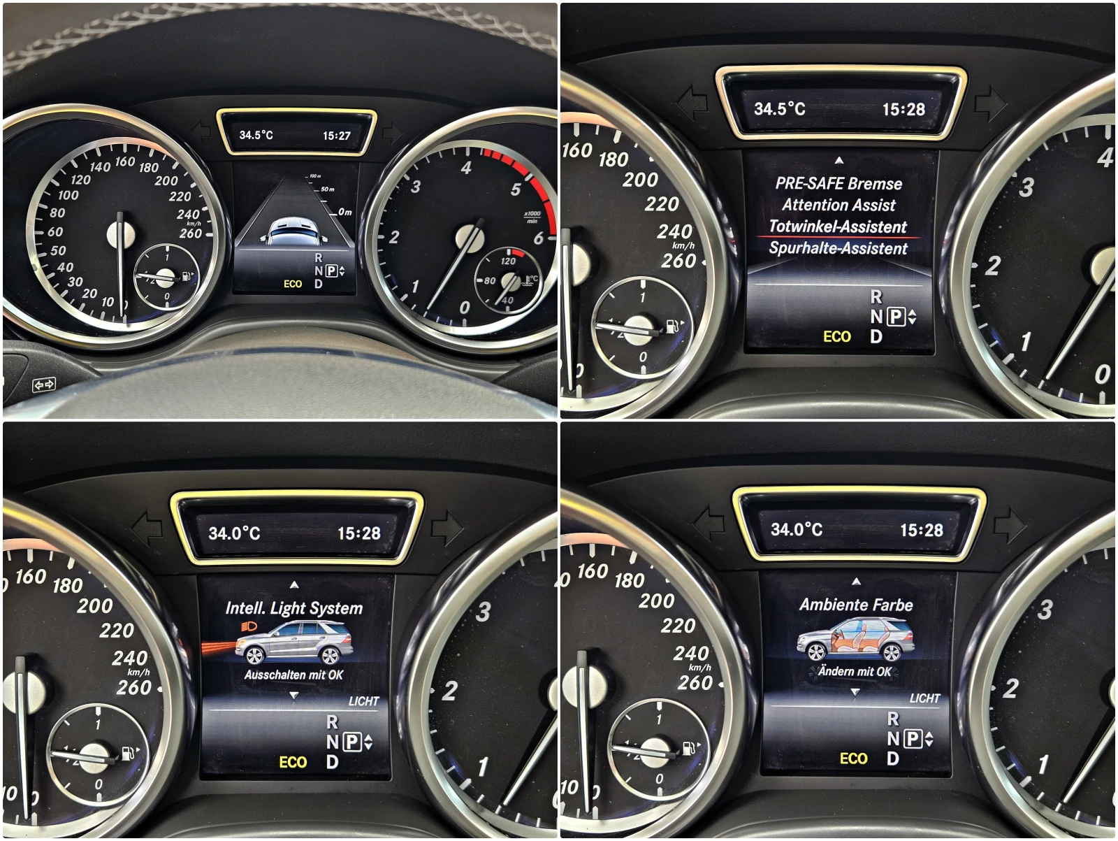 Mercedes-Benz ML 350 AMG/DISTRON/МАСАЖ/CAMERA/ПОДГРЕВ/AIRMATIC/AMBI/LIZ, снимка 11 - Автомобили и джипове - 55283753
