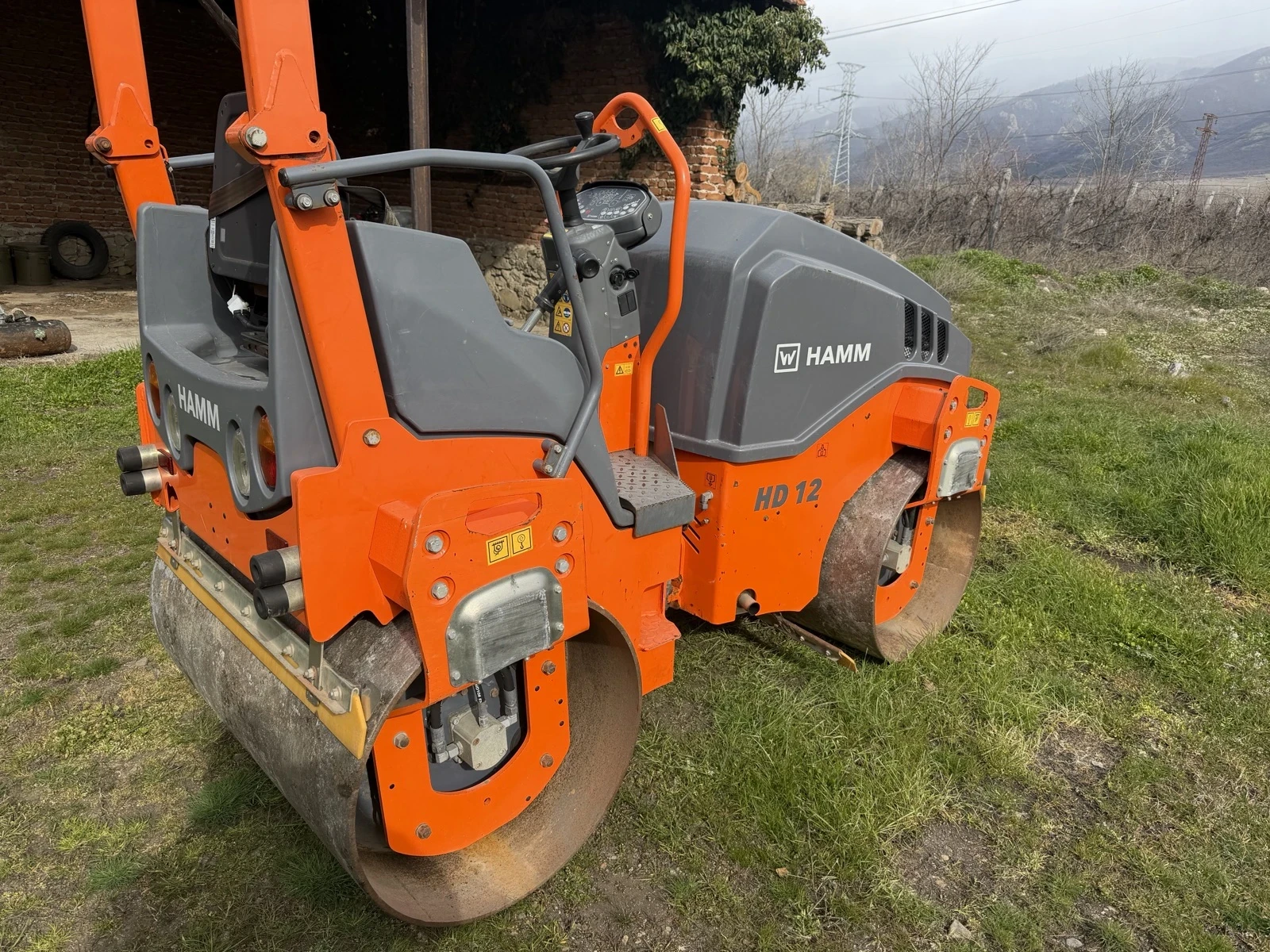 Валяк Hamm HD12, снимка 2 - Индустриална техника - 53922957