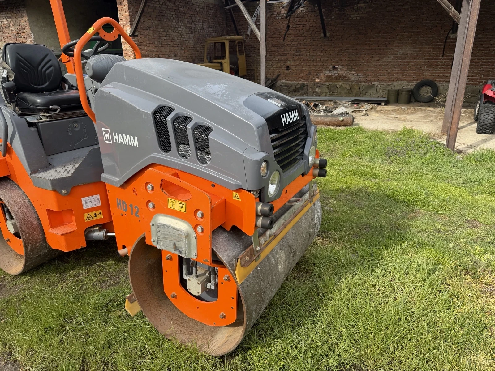 Валяк Hamm HD12, снимка 9 - Индустриална техника - 53922957