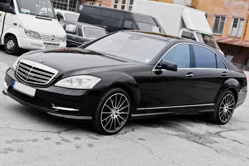 Mercedes-Benz S 450 DISTRONIC - AMG - 4MATIC - TV - LONG - H/K  , снимка 3 - Автомобили и джипове - 49262669