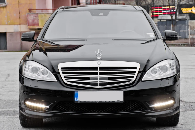 Mercedes-Benz S 450 DISTRONIC - AMG - 4MATIC - TV - LONG - H/K  , снимка 2 - Автомобили и джипове - 49262669