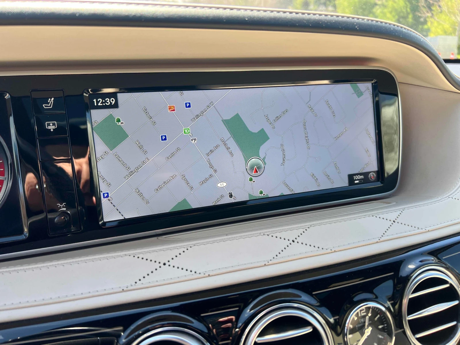 Mercedes-Benz S 63 AMG ПОДГРЕВ * ПАНОРАМА * BURMESTER * CARFAX, снимка 8 - Автомобили и джипове - 54577228