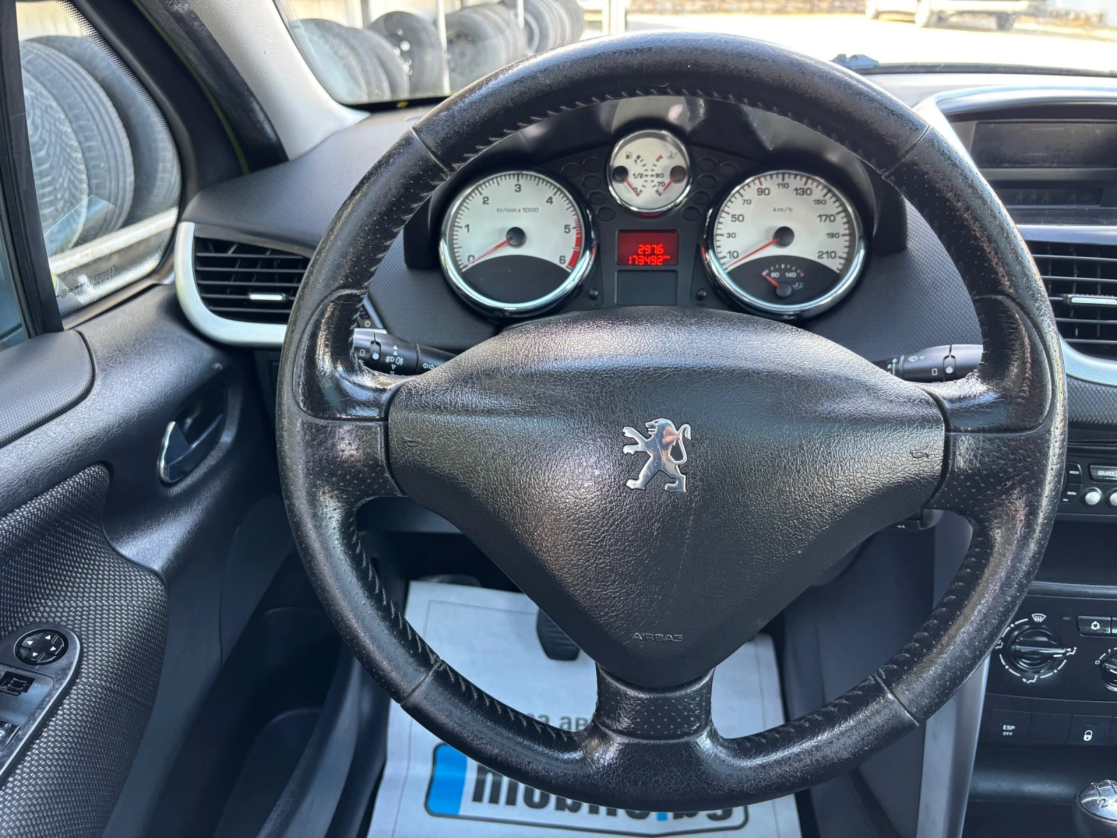 Peugeot 207 1.6HDI ПАНОРАМА ГЕРМАНИЯ БАРТЕР, снимка 12 - Автомобили и джипове - 56191666