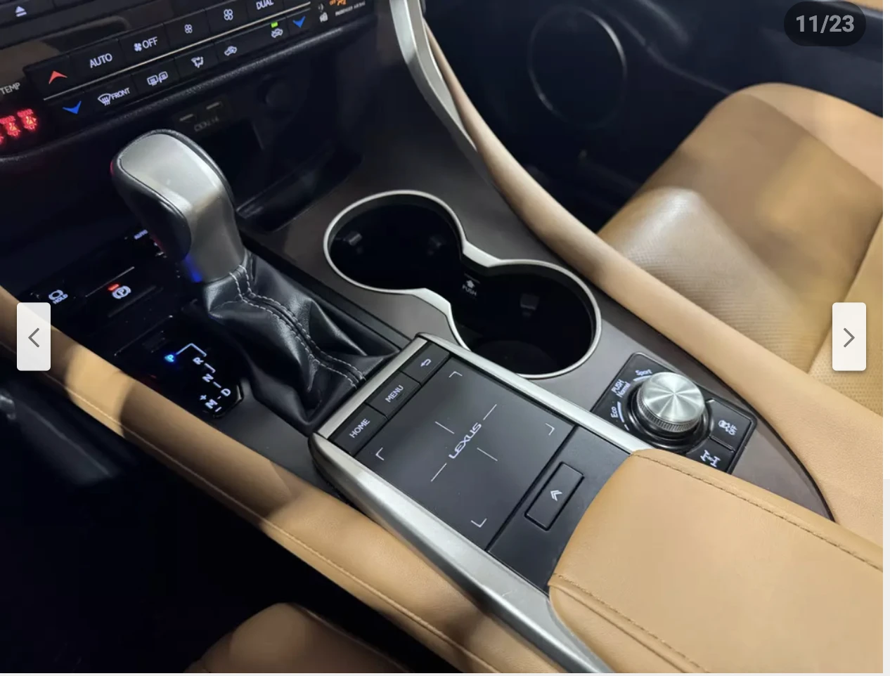 Lexus RX 350 ПОДГРЕВ* ОБДУХВАНЕ* 360КАМЕРА* КЕЙЛЕС*  - изображение 9