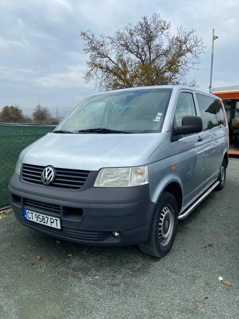 VW Transporter T5 2.5 TDI, снимка 1 - Бусове и автобуси - 47399494