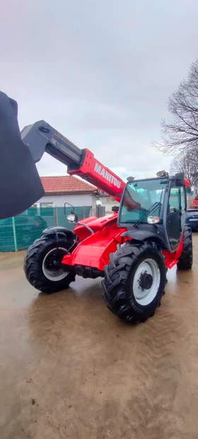 Телескопичен товарач Manitou MT734, снимка 4