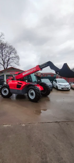 Телескопичен товарач Manitou MT734, снимка 1