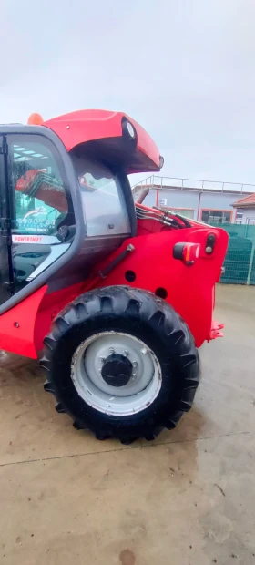 Телескопичен товарач Manitou MT734, снимка 9