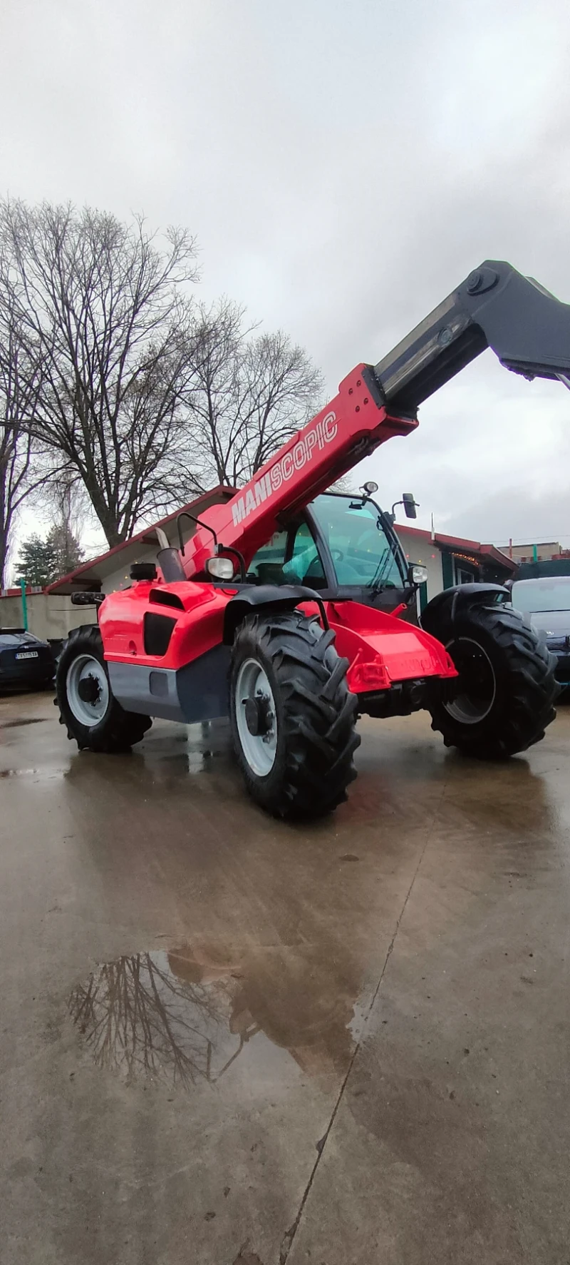 Телескопичен товарач Manitou MT734, снимка 2 - Селскостопанска техника - 48349228