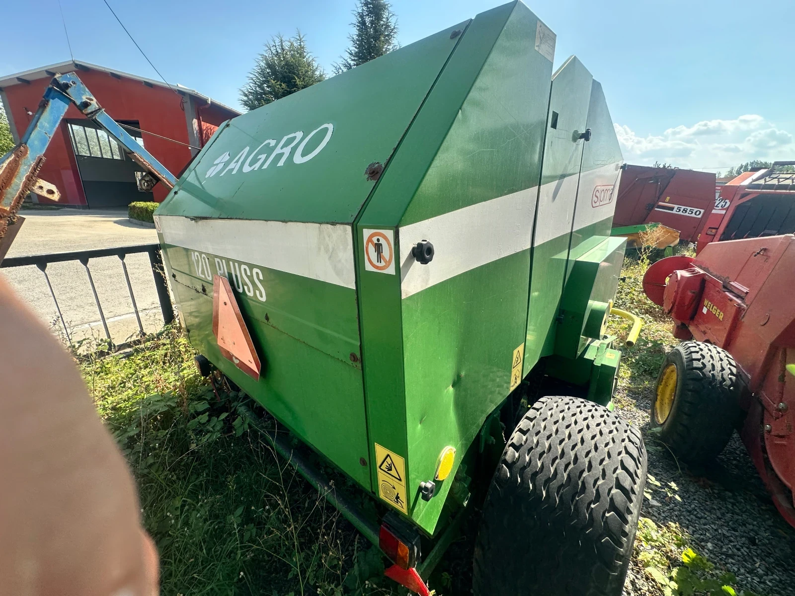 Балировачка Sipma 569/1, снимка 3 - Селскостопанска техника - 55906875