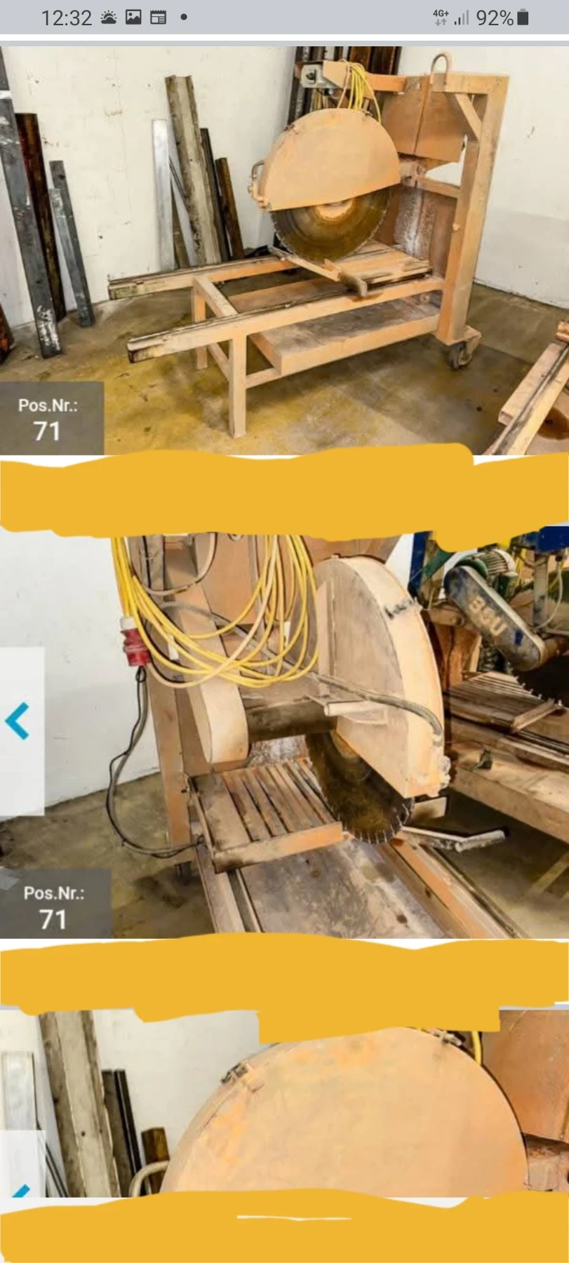 Допълнително оборудване Друг вид Машина  за рязане  на тухли  - изображение 2