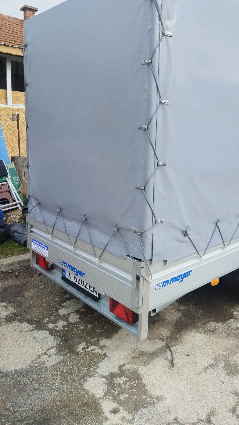 Полуремарке Meiller Майер ВМ3500 ДСХБ К