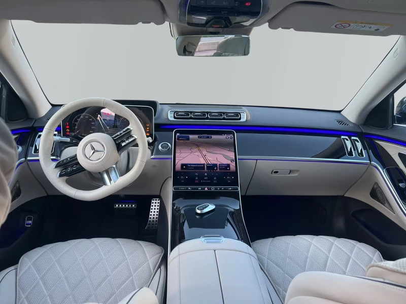 Mercedes-Benz S 350 d/LONG/286HP/AMG-LINE/AIRMATIC/360/KLESS/HUD/494f, снимка 8 - Автомобили и джипове - 51195478