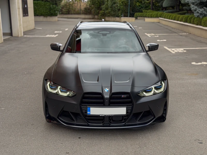 BMW M3 Competition* xDrive* Touring* FrozenBlack* Ceramic, снимка 2 - Автомобили и джипове - 52042643