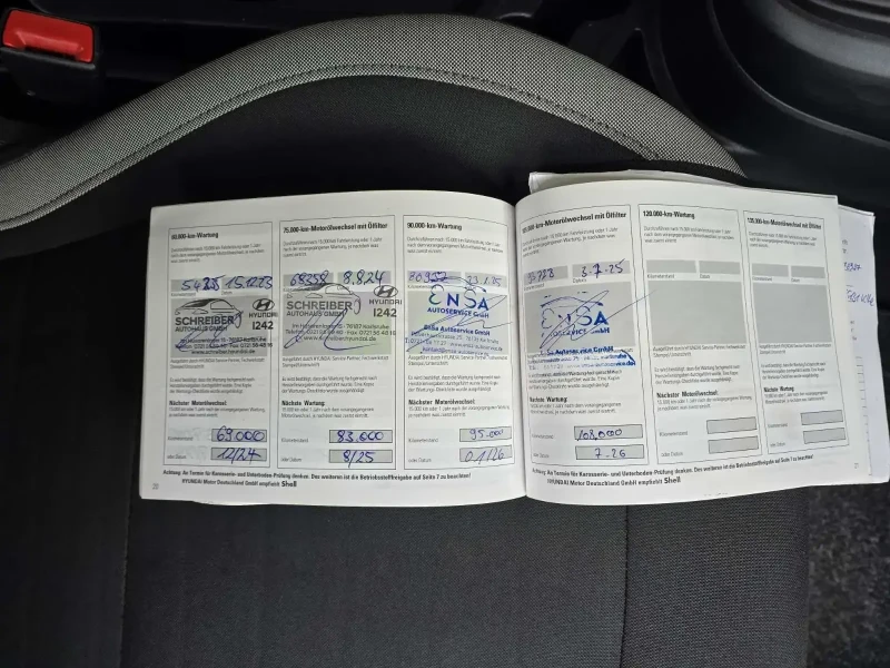 Hyundai I10 Пълна сервизна история| Парктроник| 2 броя, снимка 12 - Автомобили и джипове - 52627123