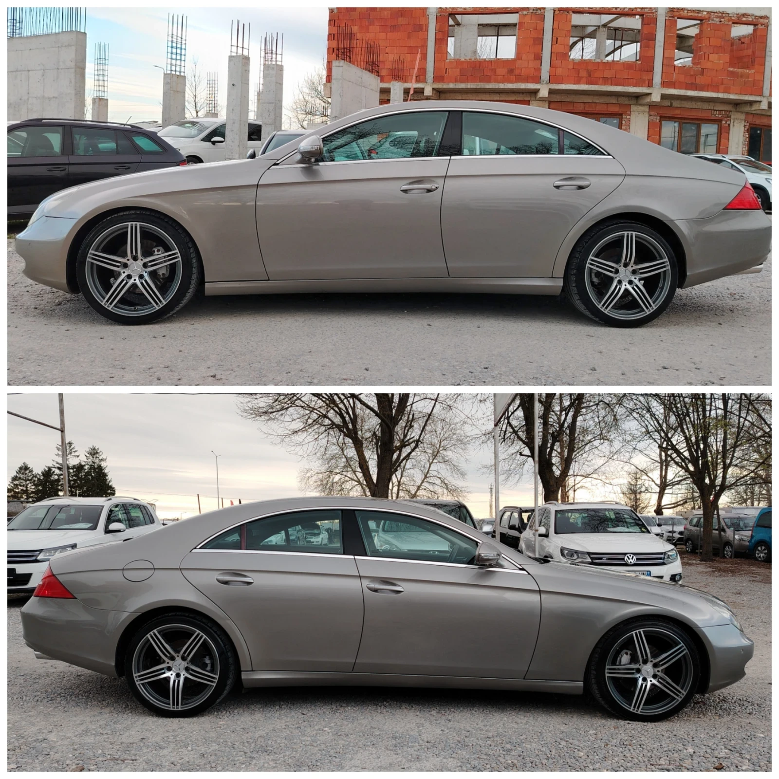 Mercedes-Benz CLS 320 3.2cdi-224к.с/НАВИГАЦИЯ/ПОДГРЕВ/ОБДУХВАНЕ/КОЖА!!! , снимка 4 - Автомобили и джипове - 54128281