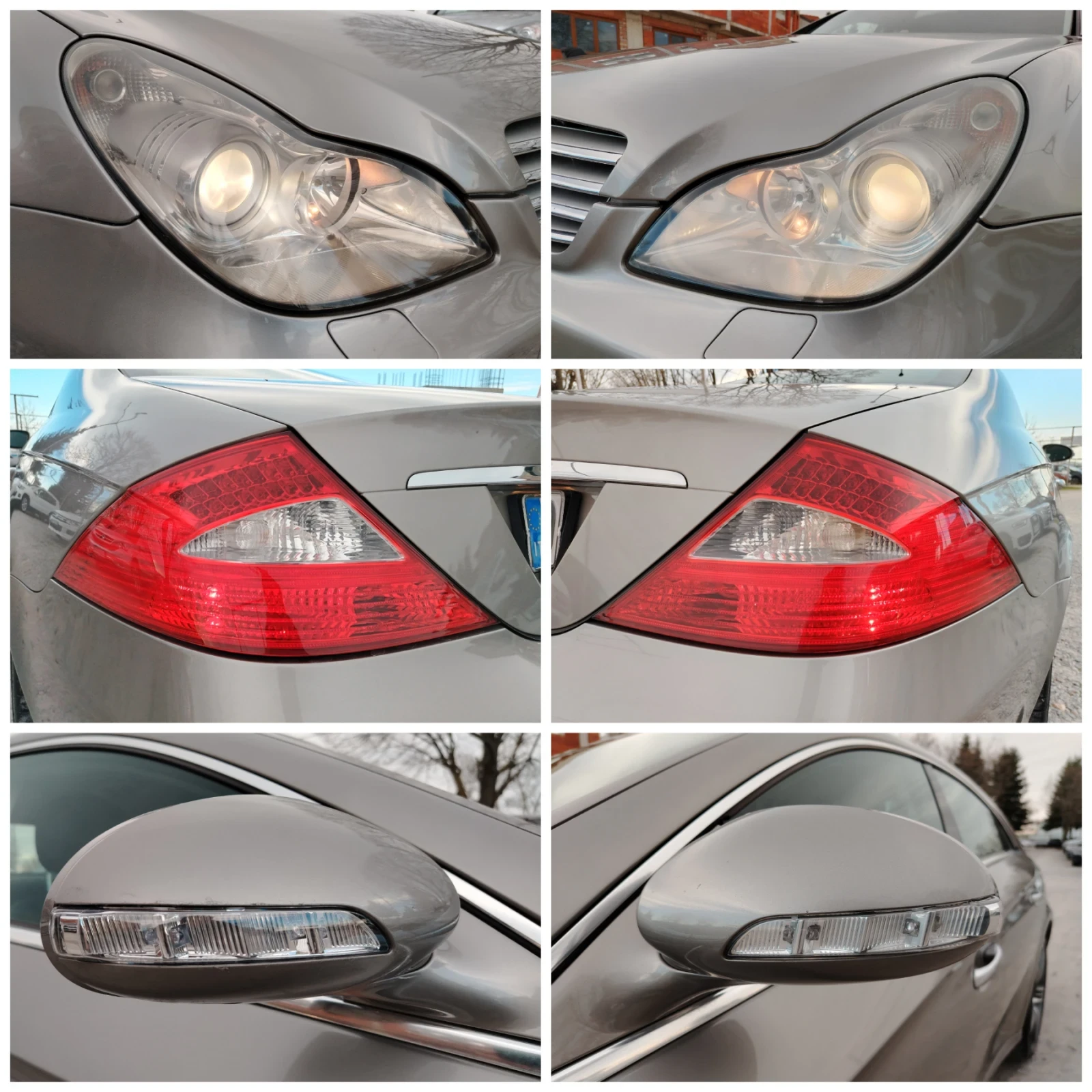 Mercedes-Benz CLS 320 3.2cdi-224к.с/НАВИГАЦИЯ/ПОДГРЕВ/ОБДУХВАНЕ/КОЖА!!! , снимка 15 - Автомобили и джипове - 54128281