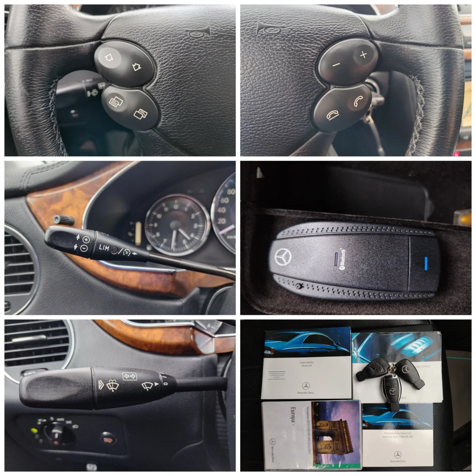 Mercedes-Benz CLS 320 3.2cdi-224к.с/НАВИГАЦИЯ/ПОДГРЕВ/ОБДУХВАНЕ/КОЖА!!! , снимка 14 - Автомобили и джипове - 54128281