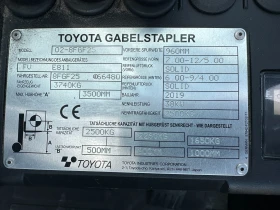 Мотокар Toyota 02-8FGF25, снимка 7