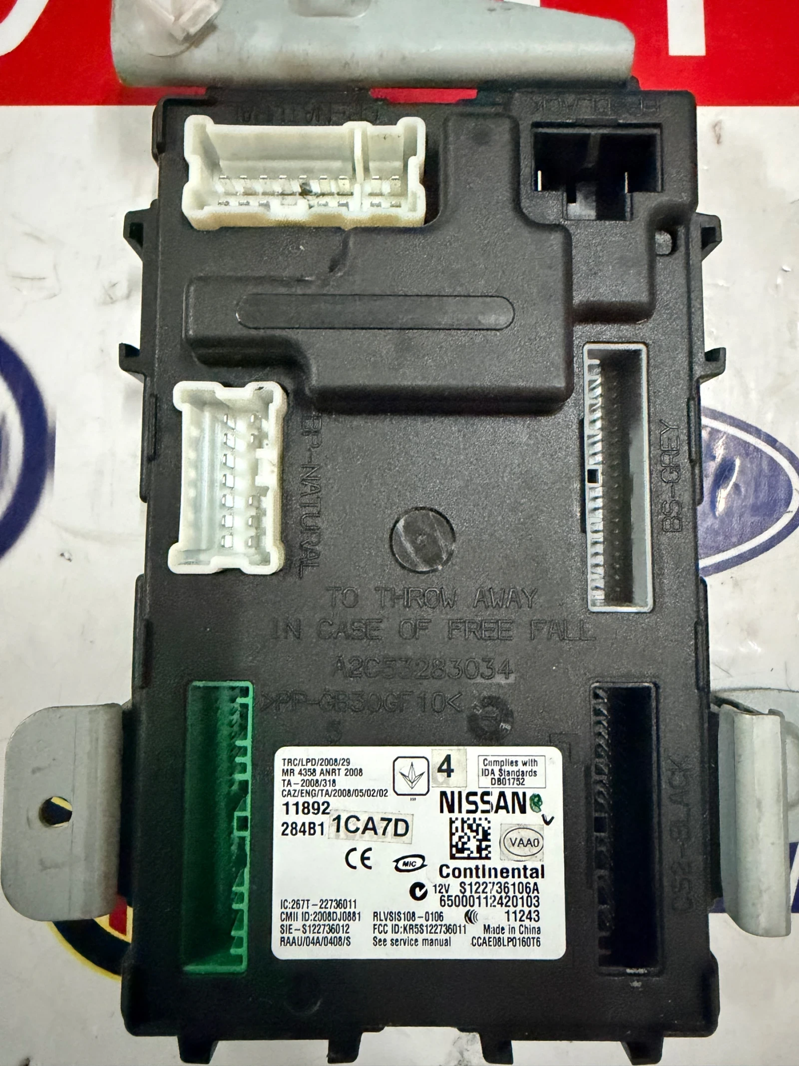 284B11CA7D BCM ����� INFINITI FX35 2012 S122736106A | Mobile.bg � ����������� 2