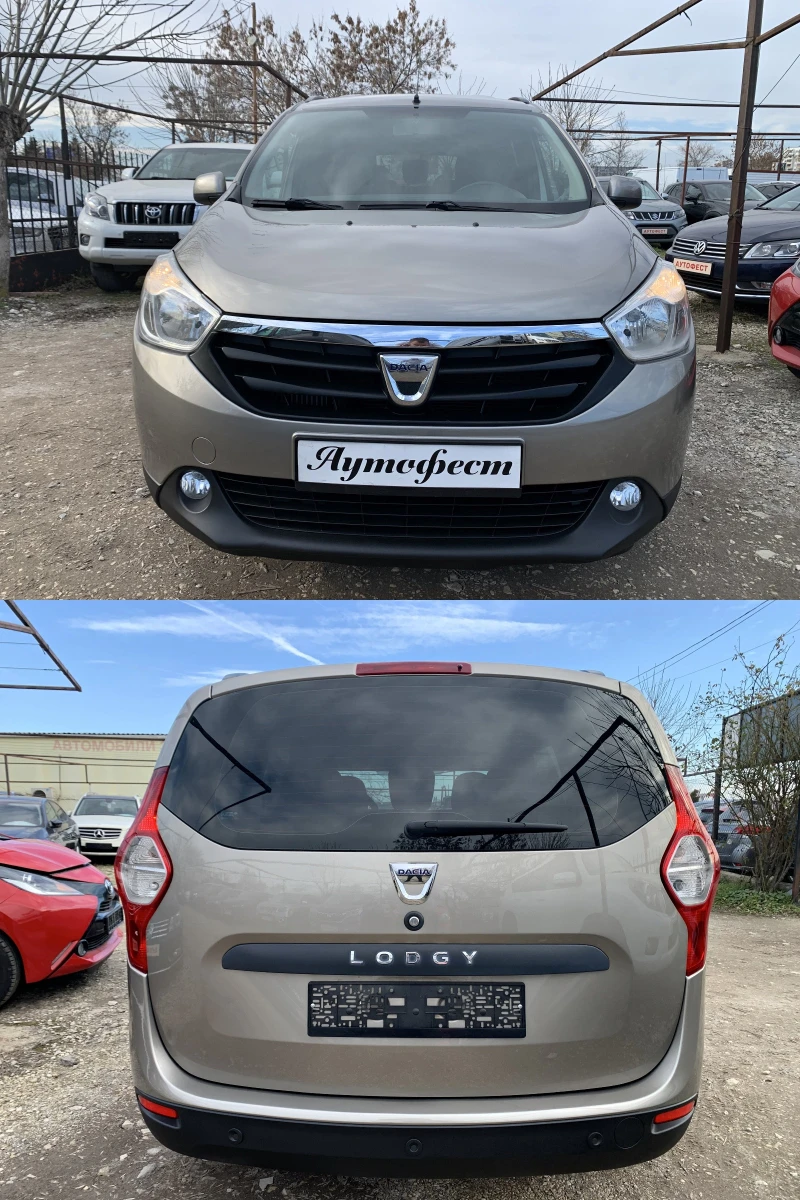 Dacia Lodgy 1.5dci 6+ 1места евро-5б, снимка 6 - Автомобили и джипове - 48634069