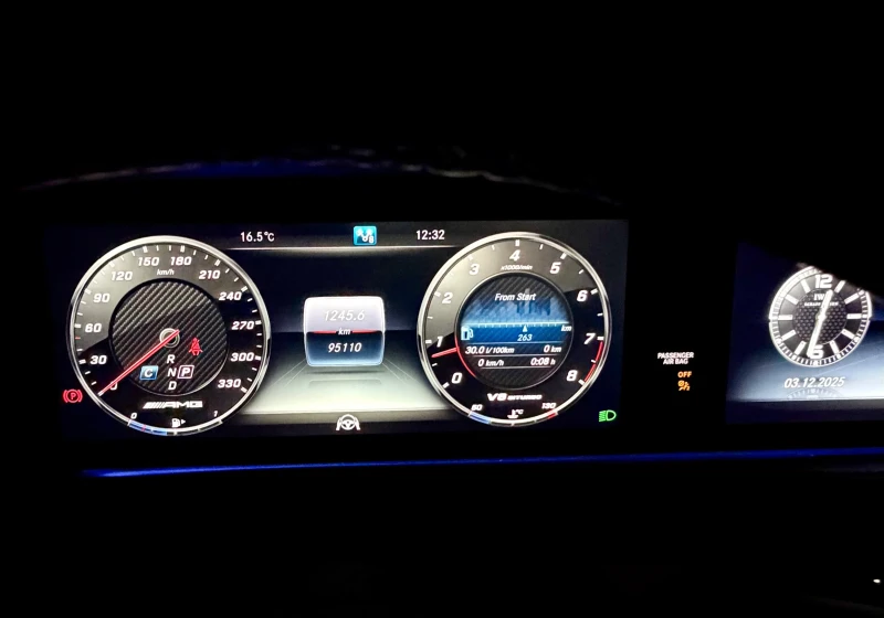 Mercedes-Benz S 63 AMG 96000km бартер за G63 , снимка 7 - Автомобили и джипове - 52642955