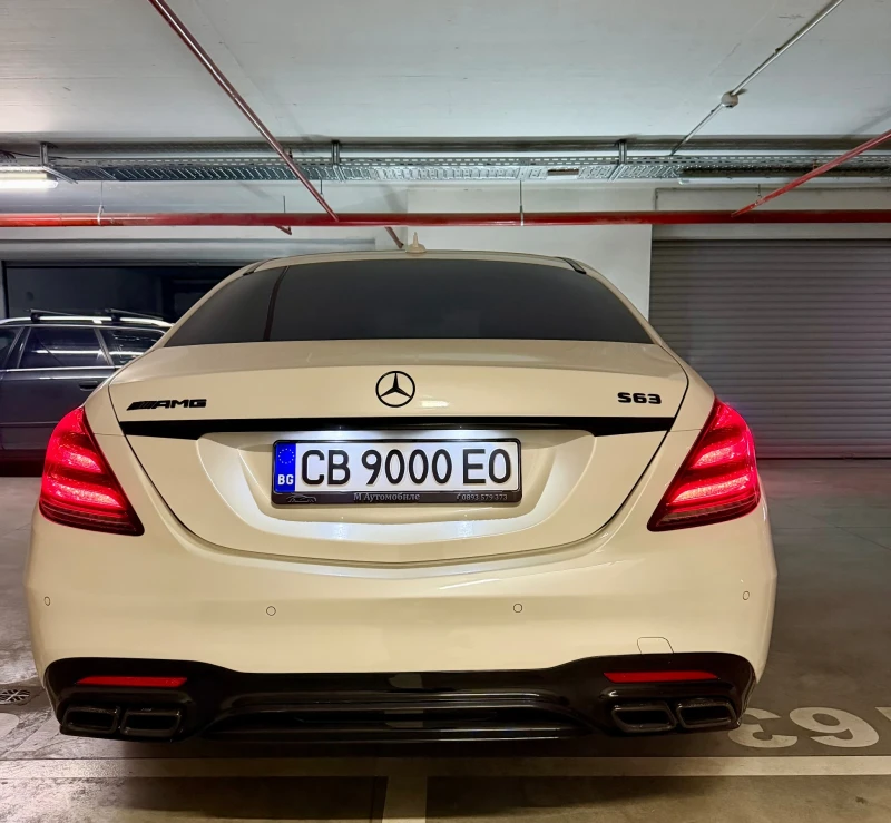 Mercedes-Benz S 63 AMG 96000km бартер за G63 , снимка 3 - Автомобили и джипове - 52642955