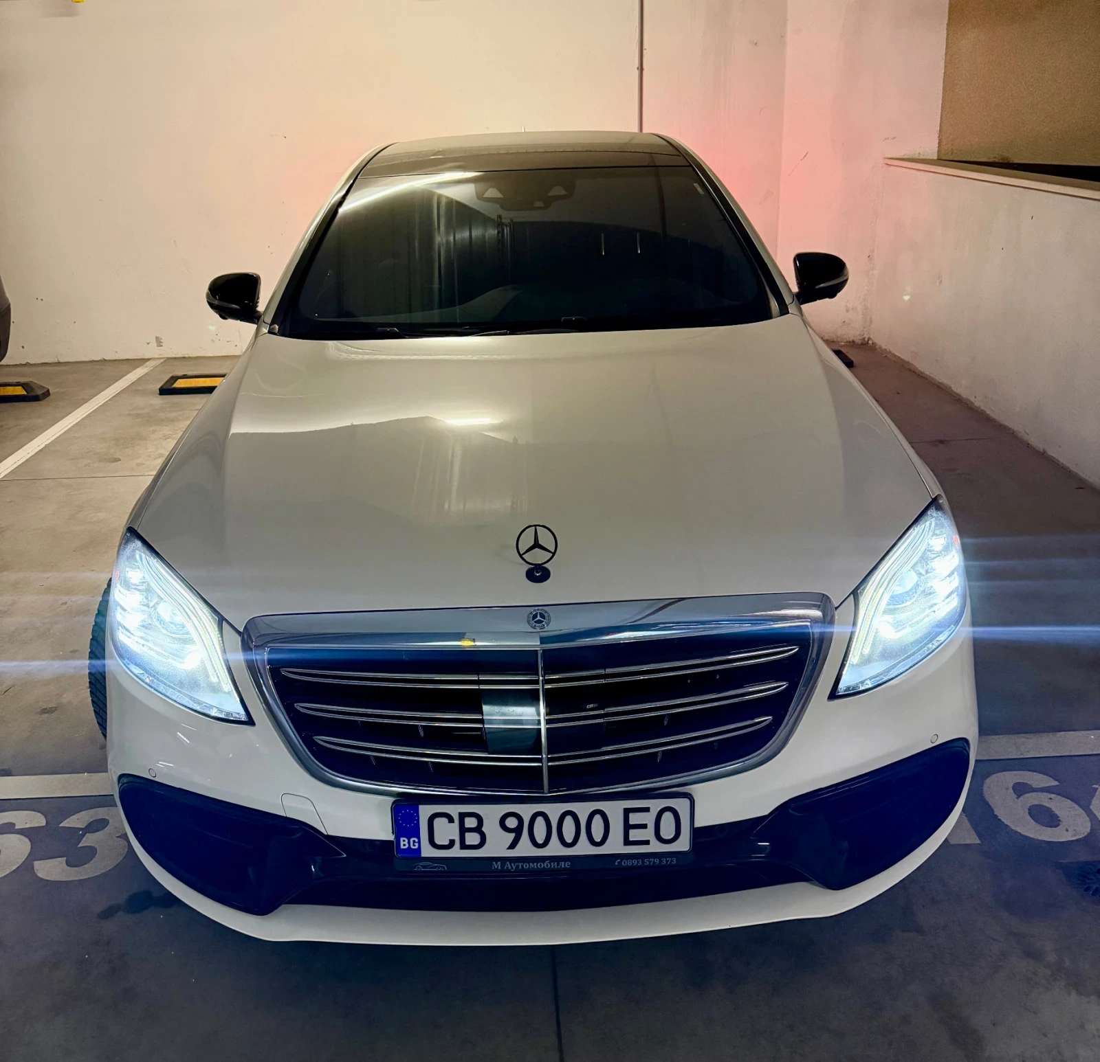 Mercedes-Benz S 63 AMG 96000km бартер за G63 , снимка 1