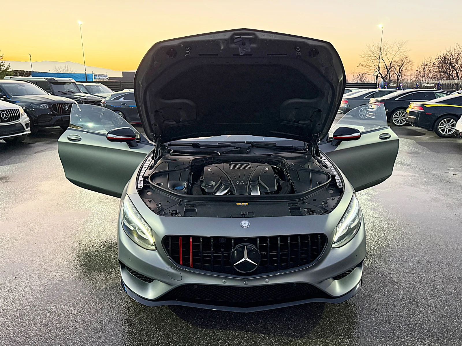 Mercedes-Benz S 500 S63AMG-4x4-DISTRONIK-PANORAMA-HEAD UP-BURMESTER-!! | Mobile.bg   16