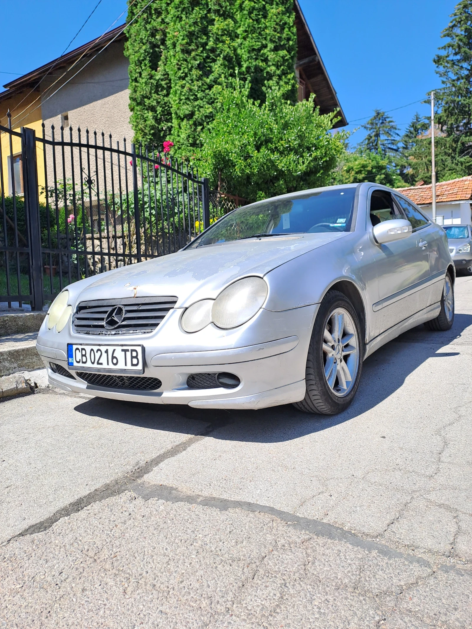 Mercedes-Benz C 200 C 200 Kompressor ���/������ Sport coupe  | Mobile.bg � ����������� 3