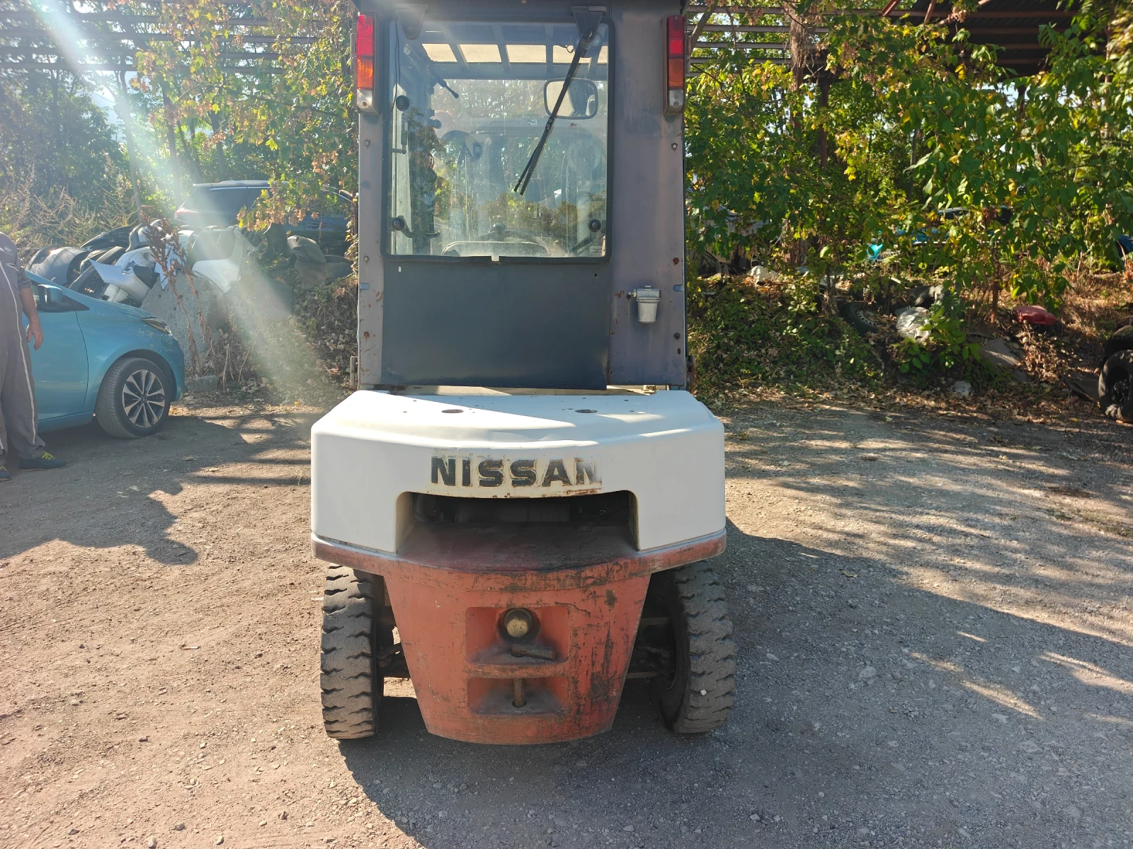 Мотокар Nissan 2.5, снимка 2 - Индустриална техника - 56373627